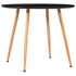 Swen Studio - 3 Piece Dining Set Plastic White