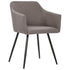 Swen Studio - Dining Chairs 6 pcs Taupe Fabric (UK/IE/FI/NO only) (3x331523)