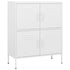 Lady Jillian - Storage Cabinet White 80x35x101,5 cm Steel - Model 1