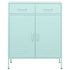 Lady Jillian - Storage Cabinet Mint 80x35x101,5 cm Steel - Model 2