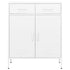 Lady Jillian - Storage Cabinet White 80x35x101,5 cm Steel - Model 2