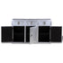 Rustika Rowe - Aviator Sideboard 3 Drawers Vintage Aircraft Airman Aluminium