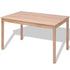 Maison Madeleine - Seven Piece Dining Set Pinewood