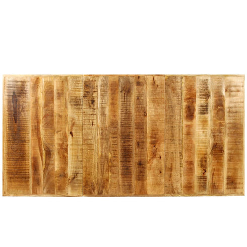 Rustika Rowe - Dining Table Solid Rough Mango Wood 180 cm