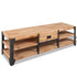 Rustika Rowe - Three Piece Living Room Furniture Set Solid Acacia Wood