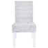 Swen Studio - Dining Chairs 6 pcs Light Brown Kubu Rattan and Mango Wood(3x246654)