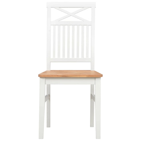 Maison Madeleine - 7 Piece Dining Set Solid Oak Wood