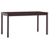 Maison Madeleine - 9 Piece Dining Set Pinewood Dark Brown