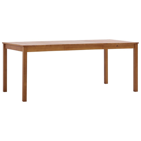 Maison Madeleine - 9 Piece Dining Set Pinewood Honey Brown