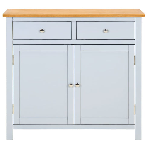Maison Madeleine - Sideboard 90x33.5x83 cm Solid Oak Wood