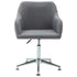 Swen Studio - Swivel Dining Chairs 6 pcs Light Grey Fabric (UK/IE/FI/NO only) (6x331498)