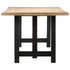 Rustika Rowe - Dining Table 240x100x76 cm Rough Mango Wood