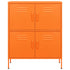 Lady Jillian - Storage Cabinet Orange 80x35x101,5 cm Steel - Model 1