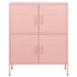 Lady Jillian - Storage Cabinet Pink 80x35x101,5 cm Steel - Model 1