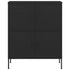Lady Jillian - Storage Cabinet Black 80x35x101,5 cm Steel - Model 1