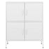 Lady Jillian - Storage Cabinet White 80x35x101,5 cm Steel - Model 1