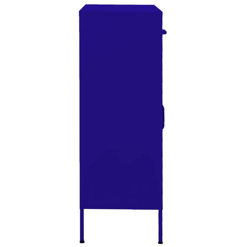 Lady Jillian - Storage Cabinet Navy Blue 80x35x101,5 cm Steel - Model 2