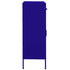 Lady Jillian - Storage Cabinet Navy Blue 80x35x101,5 cm Steel - Model 2