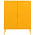 Lady Jillian - Storage Cabinet Mustard Yellow 80x35x101,5 cm Steel - Model 3