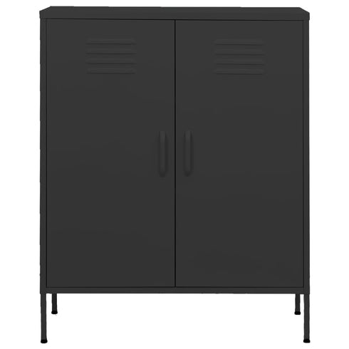 Lady Jillian - Storage Cabinet Anthracite 80x35x101,5 cm Steel - Model 3