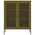 Lady Jillian - Storage Cabinet Olive Green 80x35x101,5 cm Steel - Model 4