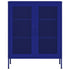 Lady Jillian - Storage Cabinet Navy Blue 80x35x101,5 cm Steel - Model 4