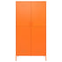 Lady Jillian - Wardrobe Orange 90x50x180 cm Steel