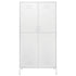 Lady Jillian - Wardrobe White 90x50x180 cm Steel