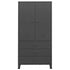Lady Jillian - Industrial Wardrobe Anthracite 90x50x180 cm Metal