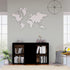Rustika Rowe - Sideboard High Gloss Black 120x36x69 cm Chipboard
