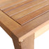 Maison Madeleine - Bar Table and Chair Set 7 Pieces Solid Acacia Wood