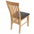 Swen Studio - Dining Chairs 6 pcs Solid Oak Wood and Faux Leather