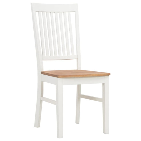 Maison Madeleine - 5 Piece Dining Set Solid Oak Wood