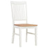 Maison Madeleine - 5 Piece Dining Set Solid Oak Wood