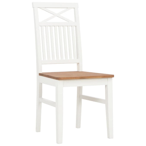 Maison Madeleine - 7 Piece Dining Set Solid Oak Wood
