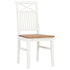 Maison Madeleine - 7 Piece Dining Set Solid Oak Wood