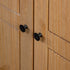Maison Madeleine - 3Door Wardrobe 118x50x171.5 cm Pine Panama Range