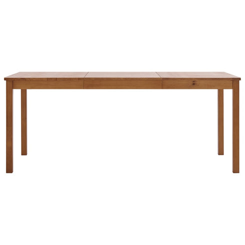 Maison Madeleine - 9 Piece Dining Set Pinewood Honey Brown