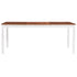 Maison Madeleine - 9 Piece Dining Set Pinewood White and Brown