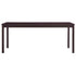 Maison Madeleine - 11 Piece Dining Set Pinewood Dark Brown