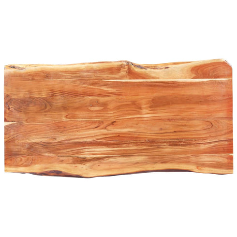 Rustika Rowe - Dining Table with Live Edges Solid Acacia Wood 200 cm 3.8 cm