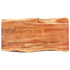 Rustika Rowe - Dining Table with Live Edges Solid Acacia Wood 200 cm 3.8 cm