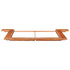 Aki Kagu - Japanese Futon Bed Frame Solid Acacia Wood 200x200 cm