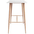 Swen Studio - 5 Piece Bar Set White and Black
