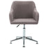 Swen Studio - Swivel Dining Chairs 6 pcs Taupe Fabric (UK/IE/FI/NO only) (6x331507)