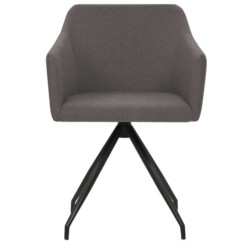 Swen Studio - Swivel Dining Chairs 6 pcs Taupe Fabric (UK/IE/FI/NO only) (3x331515)