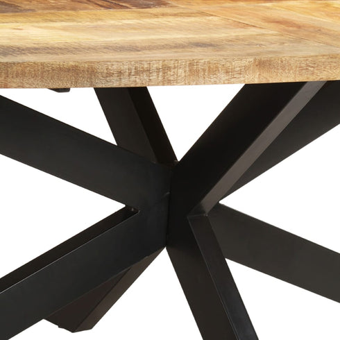 Rustika Rowe - Dining Table 240x100x75 cm Rough Mango Wood