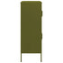 Lady Jillian - Storage Cabinet Olive Green 80x35x101,5 cm Steel - Model 1