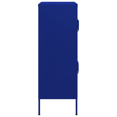 Lady Jillian - Storage Cabinet Navy Blue 80x35x101,5 cm Steel - Model 1