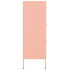 Lady Jillian - Drawer Cabinet Pink 80x35x101,5 cm Steel
